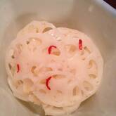 レンコンの甘酢漬け