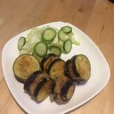 ナスの和風はさみ揚げ