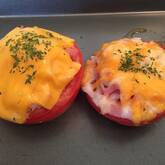 トマトのホイル焼き