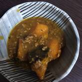 カボチャのそぼろ煮