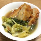 さつま揚げと青菜の煮物