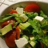 アボカド・スモークサーモンのバルサミコサラダ