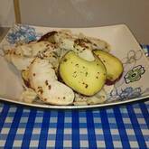 サツマイモと鶏肉のハニーマスタード