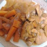 ほっくほく！甘辛新ジャガと鶏肉の煮物