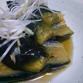 ナスの揚げびたし