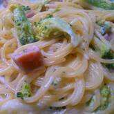 ブロッコリーのクリームスパゲティー