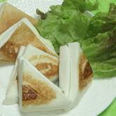 ハンペンのチーズはさみ焼き