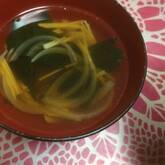 エノキのお吸い物