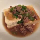 あんかけ豆腐の鶏そぼろ