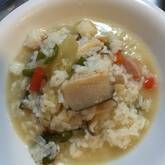 干しシイタケのリゾット