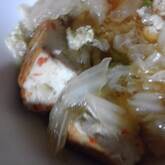 揚げ天と白菜のくったり煮