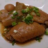手羽先の焼き肉ダレ照り煮