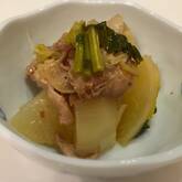 豚肉とカブの炒め煮