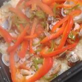 お家で簡単パエリア ホットプレートで作る