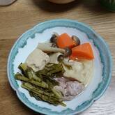 高野豆腐と鶏肉の煮物