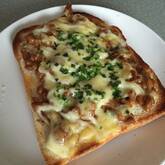 マヨ納豆トースト