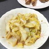 ゆで白菜のゴマ和え