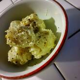 里芋のジェノバ和え