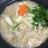 白菜と豚肉のみそ鍋