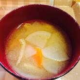 小カブのみそ汁