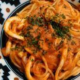 イカのトマトスパゲティー