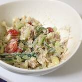 セロリのツナマヨサラダ