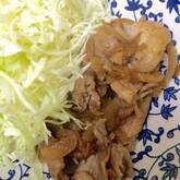 豚肉のショウガ焼き