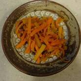 カボチャのハニーきんぴら