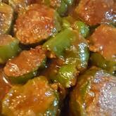 ピーマンの肉詰め