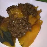 そぼろカボチャ