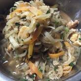 切干し大根とジャコの煮物