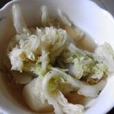 白菜とがんもどきの煮物