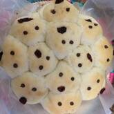 型なしバナナちぎりパン