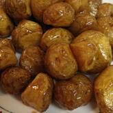 揚げジャガイモの甘辛煮