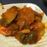 豚肉のチリソース炒め