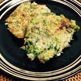 ブロッコリーのひとくちお好み焼き