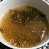ワカメとゴマのスープ