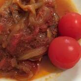 トマト煮込みハンバーグ