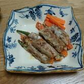 豚肉のロール焼き