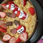 ストロベリーベイクドチーズケーキ