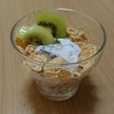 ブルーベリーヨーグルトパフェ