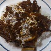 生クリーム仕立てのビーフストロガノフ