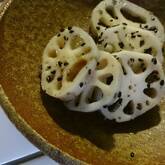 レンコンのゴマ塩ナムル