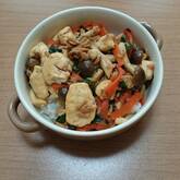 くずし豆腐炒め