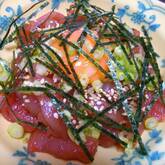 マグロのユッケ