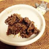 牛肉のしぐれ煮