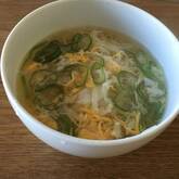 素麺のかきたま汁