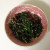 ほうれん草のゴマ和え
