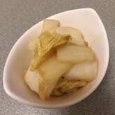 白菜のからししょうゆ和え