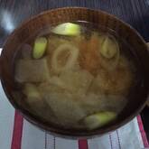ユズコショウ入りみそ汁